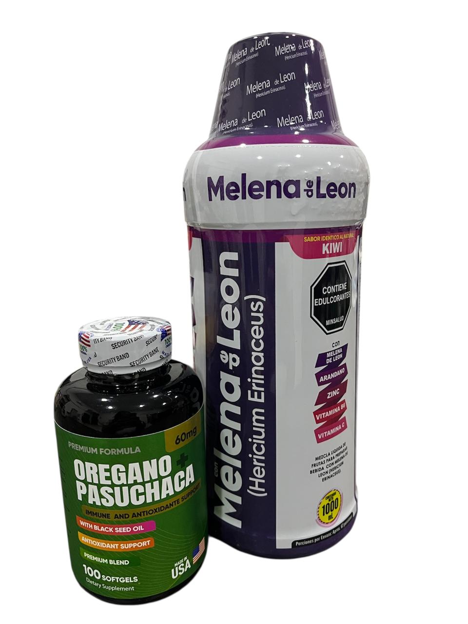 COMBO Melena de león y Oregano+Pasuchaca